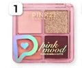 Paleta de Sombras e Glitter Pink Mood Pink 21 - Escolha a sua Opção: Cor 1 ou Cor 2