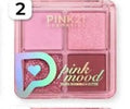 Paleta de Sombras e Glitter Pink Mood Pink 21 - Escolha a sua Opção: Cor 1 ou Cor 2