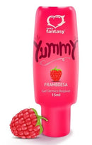 Gel Térmico Beijável Comestível Yummy Sexy Fantasy 15 ml – Lubrificante Íntimo