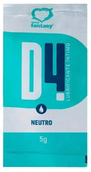 Lubrificante Íntimo Sexy Fantasy D4 Sachê – Hot, Neutro, Chiclete, Frozen e Morango
