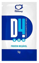 Lubrificante Íntimo Sexy Fantasy D4 Sachê – Hot, Neutro, Chiclete, Frozen e Morango