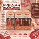 Kit Labial Sarah's Beauty - Gloss Com Brilho Espelhado + Lápis de Contorno Labial