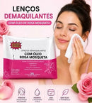 Lenços Demaquilantes Super Poderes 25 Unidades - Escolha entre Rosa Mosqueta ou 3 em 1