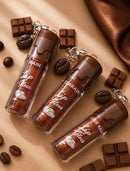 Lip Gloss Chocolate Love Rain com Chaveiro - Brilho Intenso, Hidratação e Aroma de Chocolate