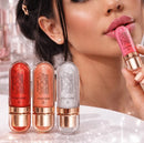 Lip Gloss Shine Princesa do Pop Mia Make - Brilho Espelhado, Partículas de Brilho e Alta Hidratação