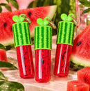 Lip Gloss Watermelon Melancia com Chaveiro Febella - Brilho Intenso, Hidratação e Aroma Frutal