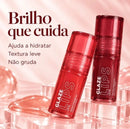 Lip Oil Glaze Lips Ruby Rose - Cor e Brilho Efeito Gel, Hidratação Intensa e Textura Leve