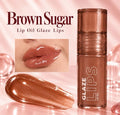 Lip Oil Glaze Lips Ruby Rose - Cor e Brilho Efeito Gel, Hidratação Intensa e Textura Leve