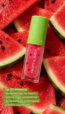 Lip Oil Fruity & Juicy Alleva Beauty - Escolha sua Opção: Blueberry, Coco, Morango, Melancia ou Pitaya