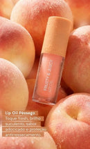 Lip Oil Fruity & Juicy Alleva Beauty - Escolha sua Opção: Blueberry, Coco, Morango, Melancia ou Pitaya