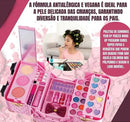 Maleta de Maquiagem Infantil Completa Maleta dos Sonhos Teen By Fenzza - Antialérgica e Vegana