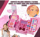 Maleta de Maquiagem Infantil Completa Maleta dos Sonhos Teen By Fenzza - Antialérgica e Vegana