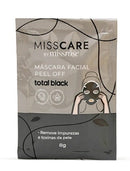 Máscara Facial Peel Off Miss Care (Total Black ou Controle de Oleosidade) - Skincare Profissional em Casa 🖤🥒