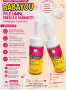 Mousse de Limpeza Facial Babayou Forever You 110ml - Antiacne com Ácido Salicílico e Escova