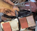 Paleta Duo de Blush e Iluminador Sarah's Beauty S5822 - Cor, Brilho e Praticidade