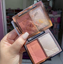 Paleta Duo de Blush e Iluminador Sarah's Beauty S5822 - Cor, Brilho e Praticidade