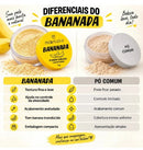 Pó Banana Translúcido Bananada Mia Make 15g - Efeito Aveludado e Controle de Oleosidade