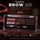Paleta Sombra para Sobrancelhas Brow Me Ruby Rose - Preenchimento Natural e Longa Duração