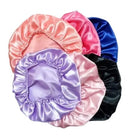Touca de Cetim Anti Frizz (Tamanho 32cm) - Proteção, Hidratação e Day After Perfeito