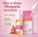 Óleo de Rosa Mosqueta 100% Puro Mia Make 10ml - Gotas Milagrosas de Bio Regeneração