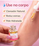 Óleo de Rosa Mosqueta 100% Puro Mia Make 10ml - Gotas Milagrosas de Bio Regeneração