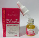Óleo de Rosa Mosqueta 100% Puro Mia Make 10ml - Gotas Milagrosas de Bio Regeneração