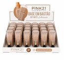 Base em Bastão Soft Matte Hidratante Pink 21 - Cobertura Prática