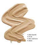 Base Líquida Matte Safira 30ml - Alta Cobertura, Hidratante e Secagem Rápida