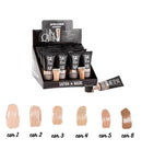 Base Líquida Matte Safira 30ml - Alta Cobertura, Hidratante e Secagem Rápida