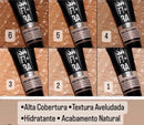 Base Líquida Matte Safira 30ml - Alta Cobertura, Hidratante e Secagem Rápida