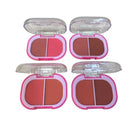 Paleta de Blush Duo 4 Angels BR1177 - Duas Cores, Acabamento Natural e Radiante