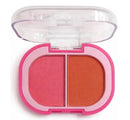 Paleta de Blush Duo 4 Angels BR1177 - Duas Cores, Acabamento Natural e Radiante