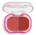 Paleta de Blush Duo 4 Angels BR1177 - Duas Cores, Acabamento Natural e Radiante