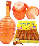 Brilho Labial Honey Bee Maria Pink - Efeito Gloss, Hidratante (Formato Pote de Mel)