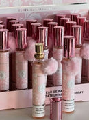 Perfume Feminino de Bolso Bobbi Rara Eau De Parfum 20ml - Caneta Spray com Pompom Rosa (BR2-001)