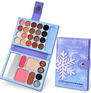 Estojo De Maquiagem Multifuncional Snow Mia Make - Sombras, Blush, Glitter e Iluminador