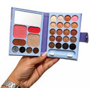 Estojo De Maquiagem Multifuncional Snow Mia Make - Sombras, Blush, Glitter e Iluminador