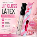 Batom Gloss Latex Max Love Cor 19 Translúcido Efeito Molhado Brilho Espelhado 5ml