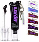 Glossy Balm Wonder Iris Ruby Rose Gloss Labial Chaveiro Hidratante Brilhante