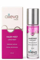 Spray Perfume para Cabelo Alleva Hair Mist 15ml Brilho e Maciez