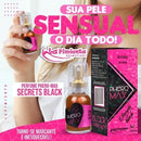 Perfume Phero Max Secrets Black 20ml - La Pimienta | Fragrância Sensual e Marcante com Feromônios
