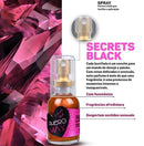 Perfume Phero Max Secrets Black 20ml - La Pimienta | Fragrância Sensual e Marcante com Feromônios