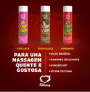 Óleo Beijável Hot Corpo a Corpo Sexy Fantasy 100 ml