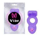 Anel Peniano Vibratório Com Pérola Vipmix Bateria Inclusa