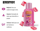 Óleo de Massagem Hot Beijável Chicle Mania 30ml - Sabor Bubbaloo