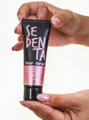 Gel Beijável Vibrante Com Glitter Sedenta Por Oral - Sabores