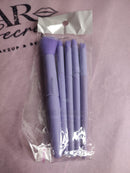 Kit 5 Mini Pincéis de Maquiagem Profissional - Pincel para Olhos e Face Compacto